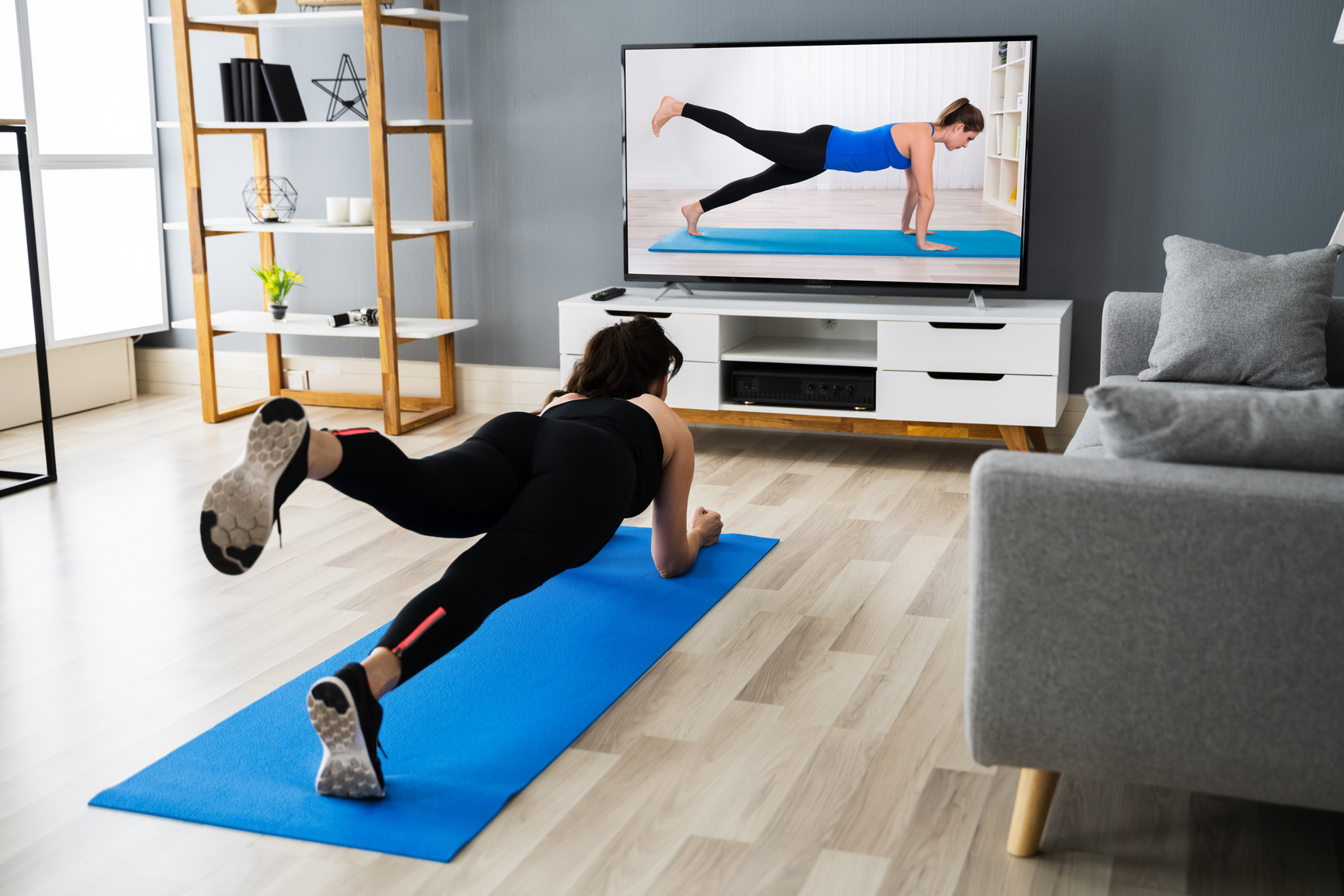 Online TV Home Fitness Workout